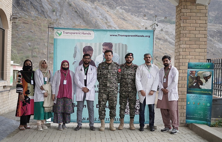 Transparent Hands medical team supporting patients