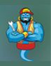 A generic square placeholder image with rounded corners in a figure.