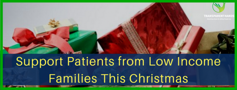 Support Patients from Low Income Families This Christmas