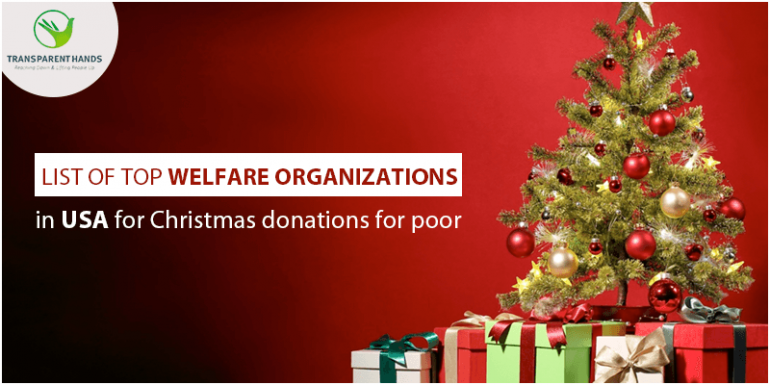 List of Top 15 Welfare Organizations in USA for Christmas Donations for Poor