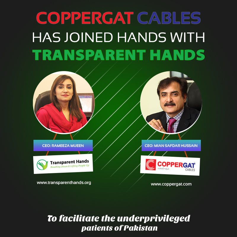 Transparent Hands collaborated with CopperGat Cables