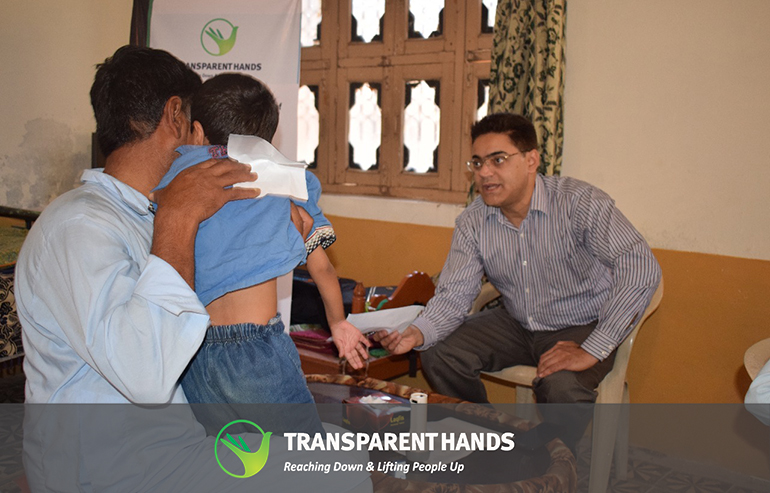 Dr. Ahmed fawad checking doctor