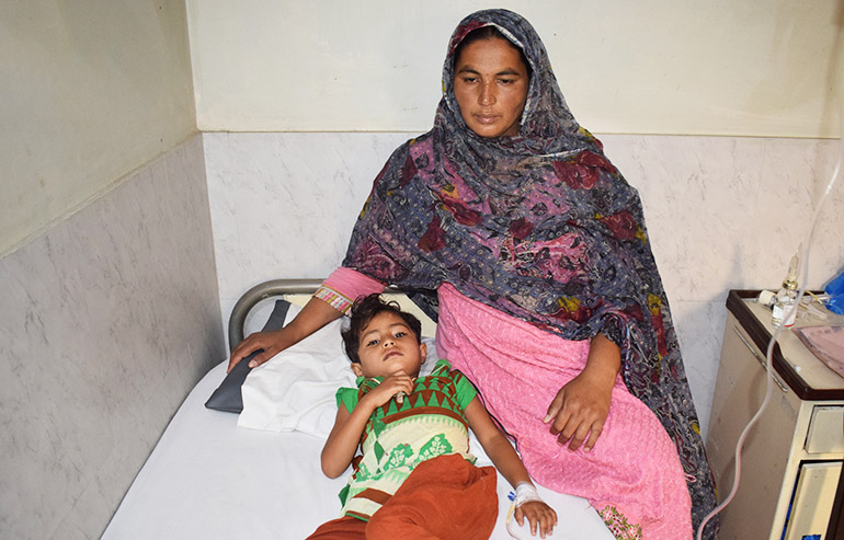Anorectal malformation of Bisma Riaz