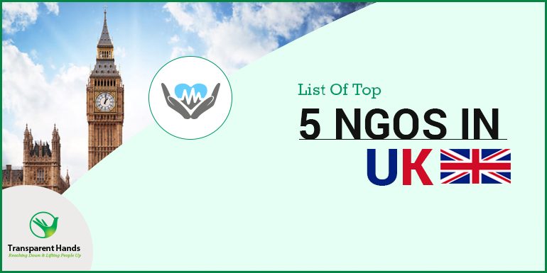 List of Top 5 NGOs in UK