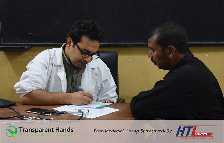 medical camp in Bhai Kot Lahore sponsored by HiTech-Lubricants-Ltd
