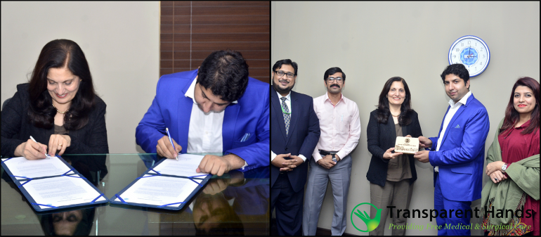 Transparent Hands Collaborate with School of Business and Economics