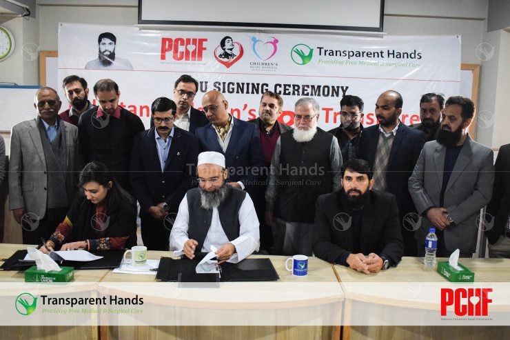 mou signing between Transparent Hands  with PCHF