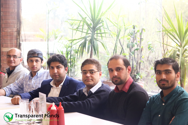 Operational staff on Annual Strategic Meeting with Qasim Mueen
