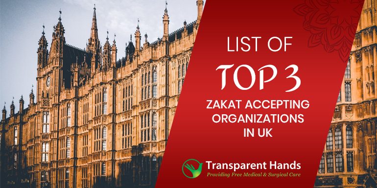 List of Top 3 Zakat Accepting Organizations in UK