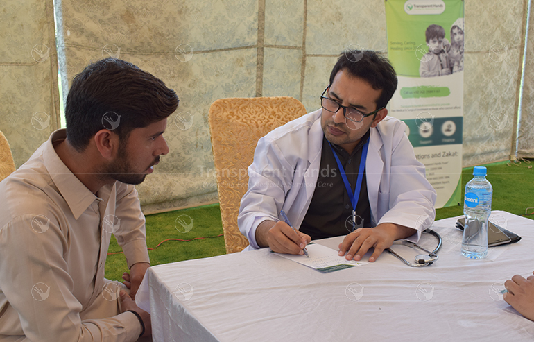 Medical Camp at Shergarh, Pakistan