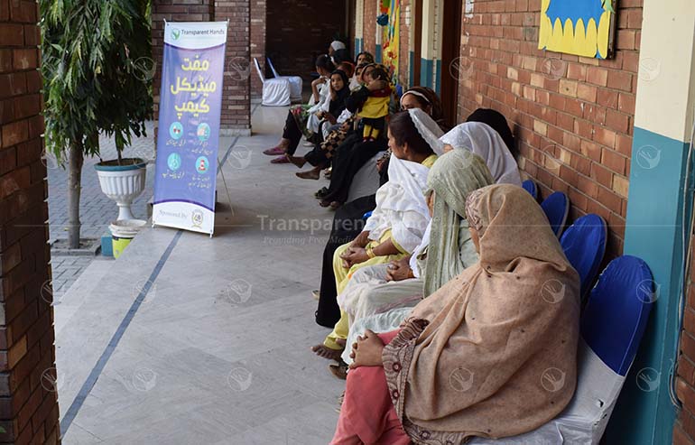 free medical camp in Wazirabad of 350+ patients
