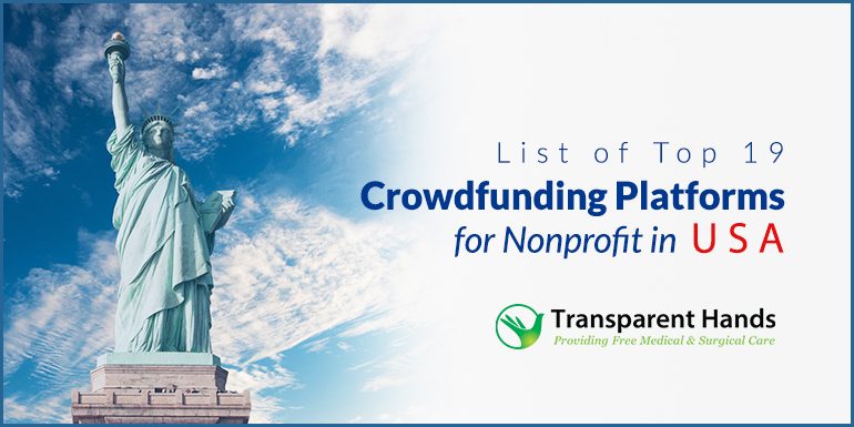 List of Top 19 Crowdfunding Platforms for Nonprofit in USA