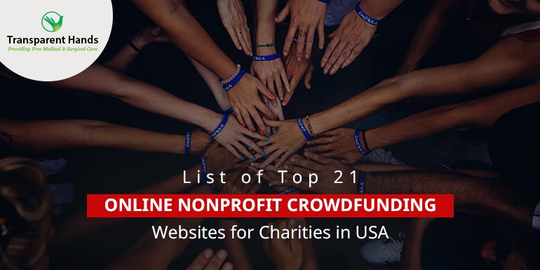 List of Top 21 Online Nonprofit Crowdfunding Websites for Charities in USA