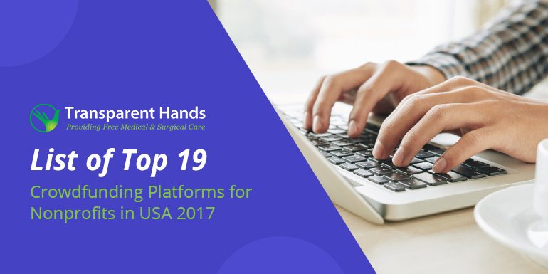 List of Top 19 Crowdfunding Platforms for Nonprofits in USA 2017