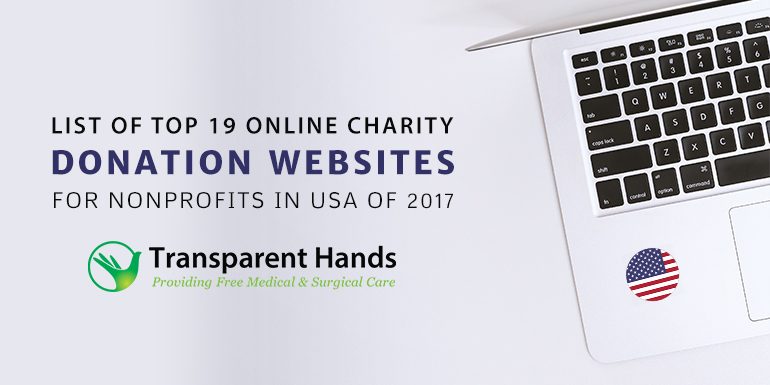 List of Top 19 Online Charity Donation Websites for Nonprofits in USA of 2017