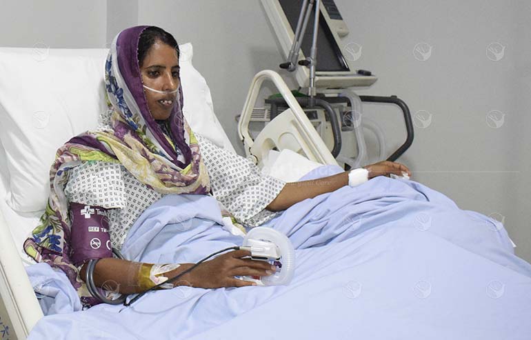 Women post operation