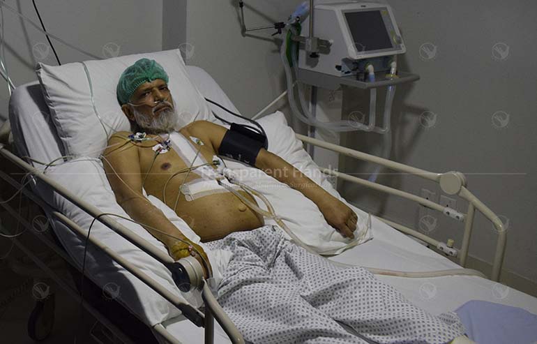 Muhammad Parvaiz's heart surgery
