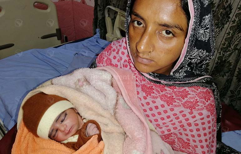 Farzana Bibi has been blessed with a baby boy