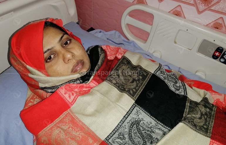 Shazia is no longer in pain