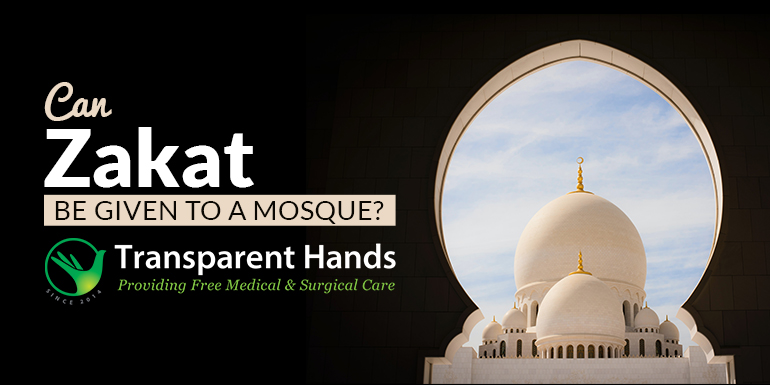 Can Zakat be given to a mosque