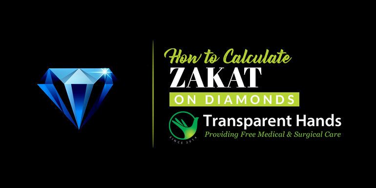 How to calculate zakat on diamonds