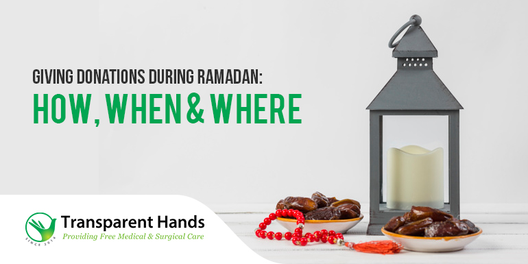 Giving Donations During Ramadan