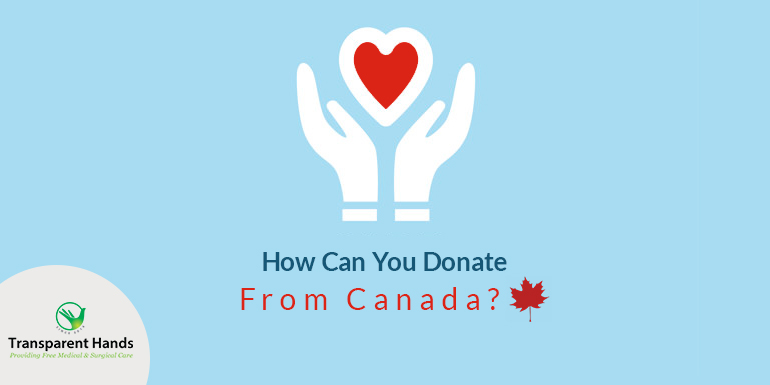 How Can You Donate From Canada