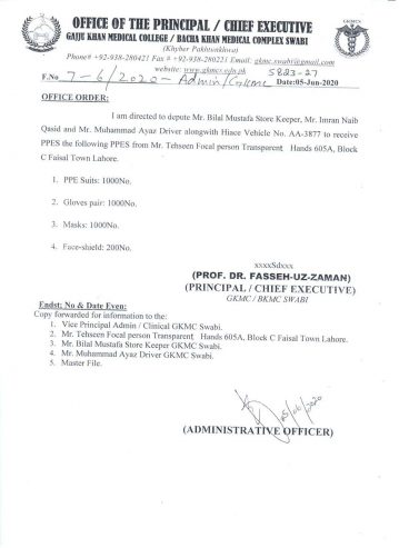 Bacha Khan Medical Complex, Swabi