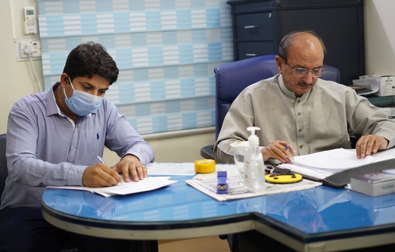 Mou signing with City Hospital, Gujrat