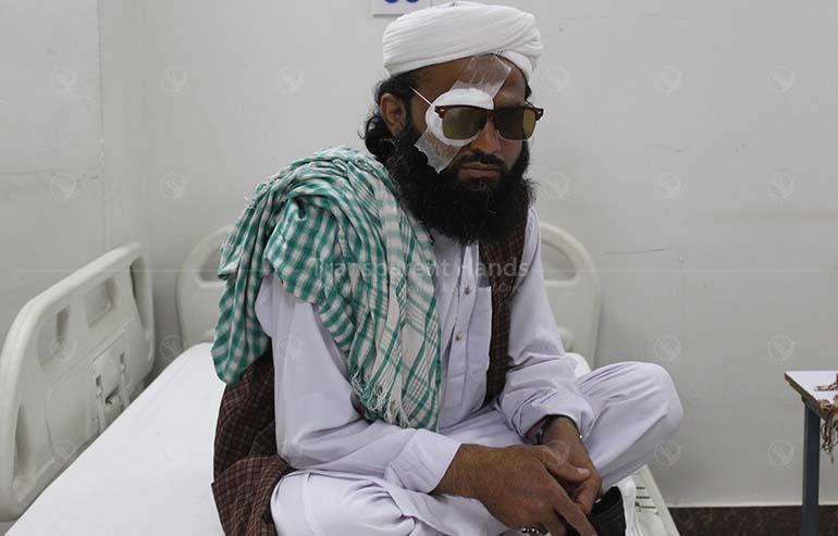 Mouazam’s cataract surgery