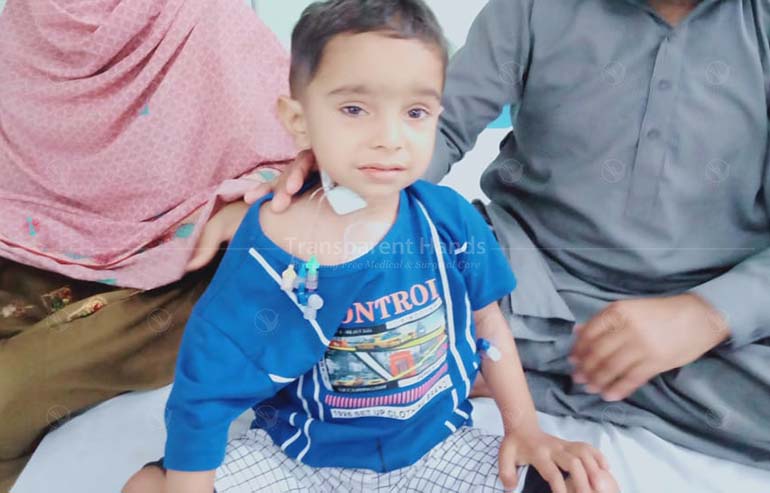 Moiz’s congenital heart defect