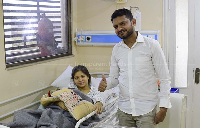 cesarean section of Qandeel Haroon