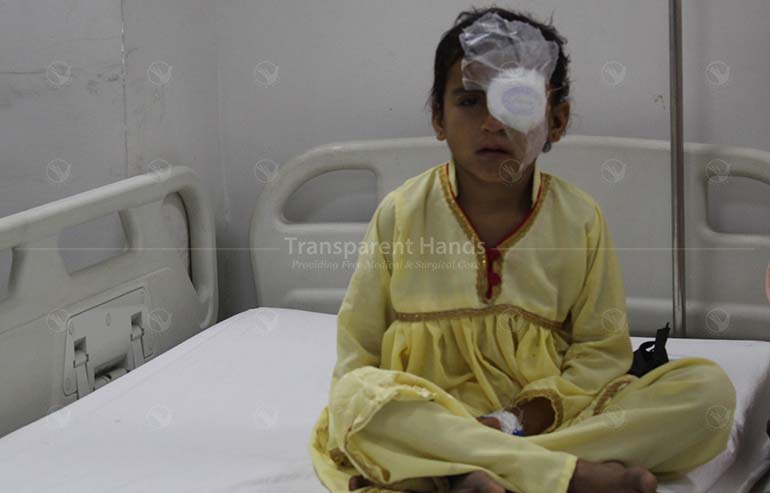 eyesight correction surgery of Ayesha