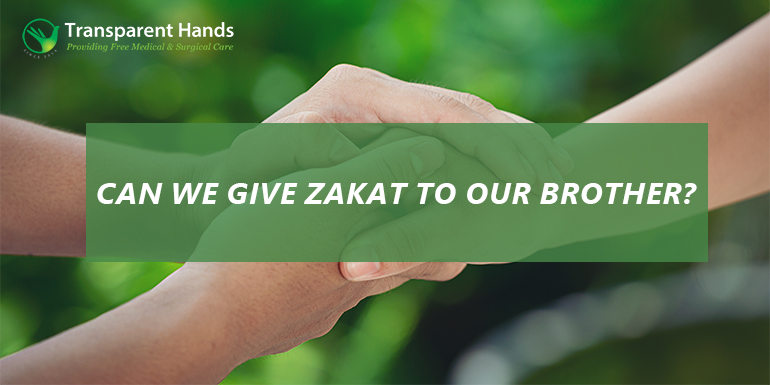 zakat to brothers
