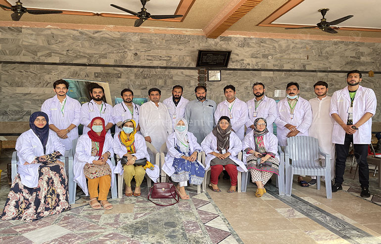 Free Medical Camp At Hujra Rajid Ahmad Bara Khankhel Thand Koi, Swabi