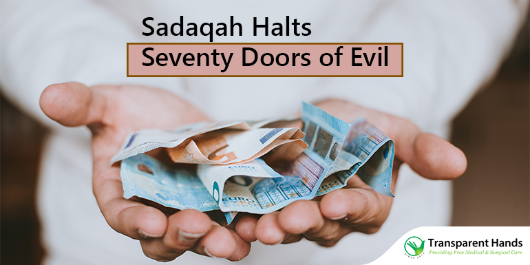 Sadaqah Halts Seventy Doors of Evil