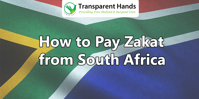 give Zakat from South Africa