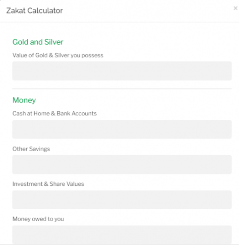 zakat calculator 2022