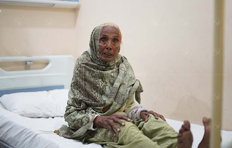 Ramzan Bibi Hemiarthroplasty done