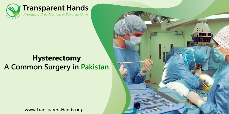 Hysterectomy a common surgery in Pakistan