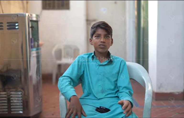 Ali Hamza prosthetic arm
