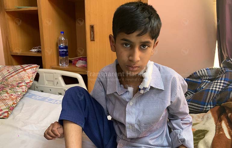 Muhammad Muaz open heart surgery