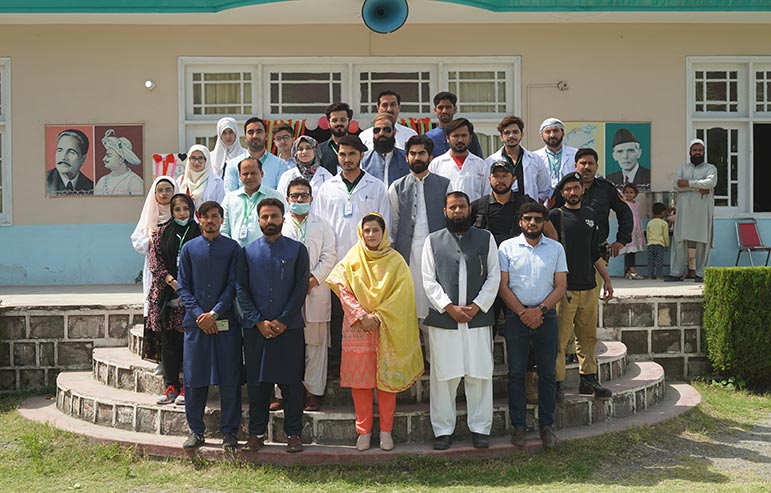 Balakot Medical Camp Arranged by Transparent Hands and Systems Limited