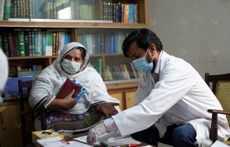 free medical camp in Hattar Economic Zone