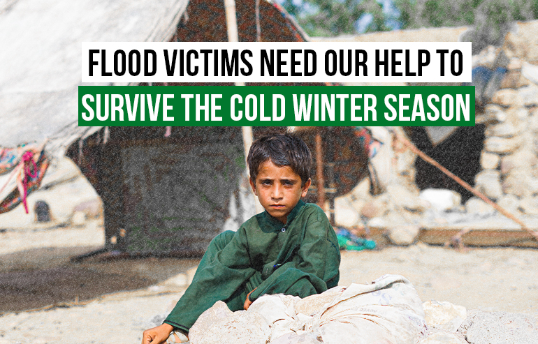 Winter Campaign for Flood Victims in Pakistan