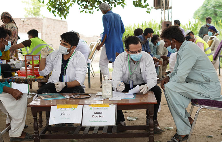 medical camp in Salar