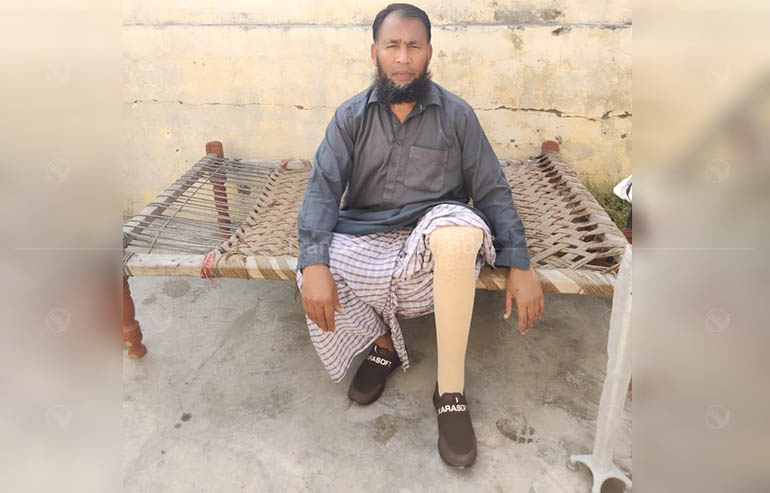 Muhammad Sadiq Can Walk Again