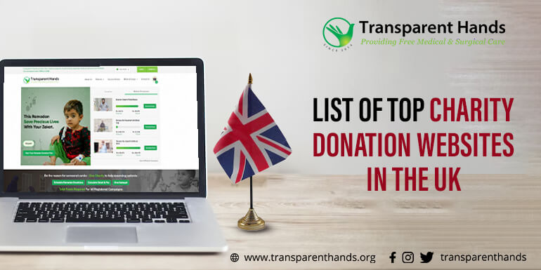 charity donation websites