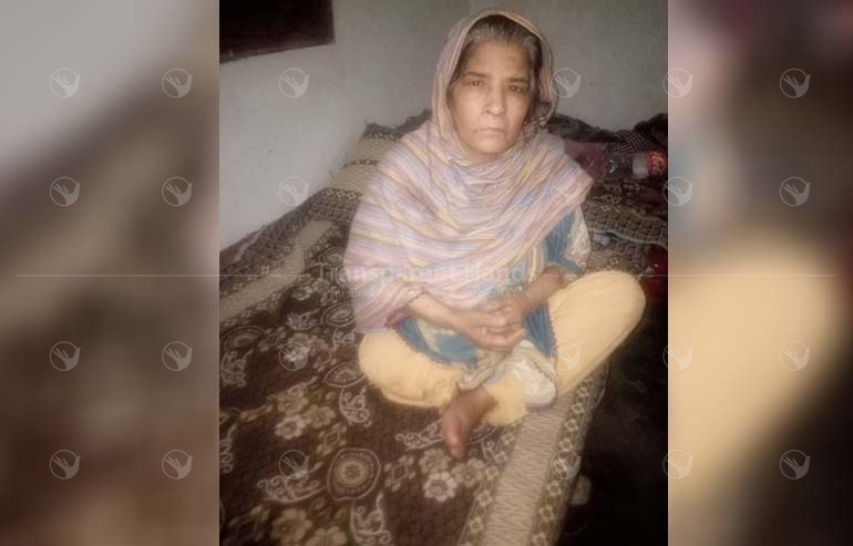 Nasreen bibi pre image