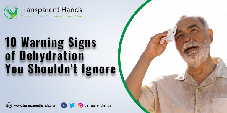 Warning Signs of Dehydration